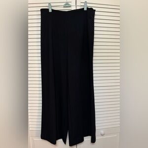LOFT Black Wide Leg Dress Pants